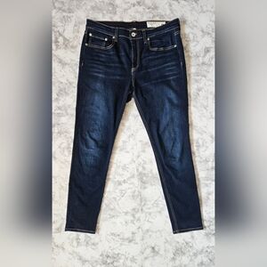 RAG & BONE Cate Mid-Rise Skinny Jeans!